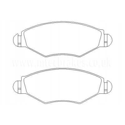 BW922 Plaquettes de frein Performance Brakeworld