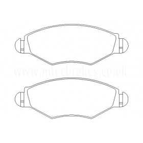 DP21366 Plaquettes de frein EBC Greenstuff 