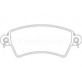 MDB2012 Plaquettes de frein Performance Mintex