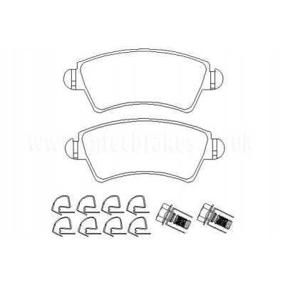 DP41234R Plaquettes de frein EBC Yellowstuff