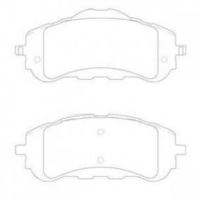 MDB3412 Plaquettes de frein Performance Mintex