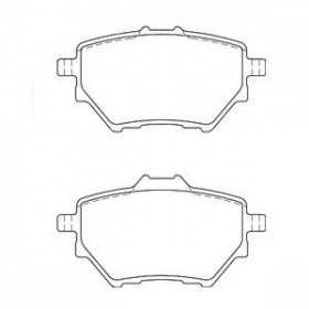 MDB3401 Plaquettes de frein Performance Mintex
