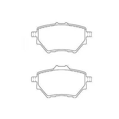 MDB3401 Plaquettes de frein Performance Mintex