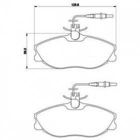 DP21047 Plaquettes de frein EBC Greenstuff 