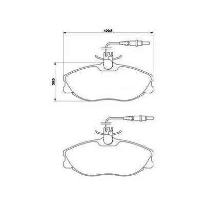 DP21047 Plaquettes de frein EBC Greenstuff 