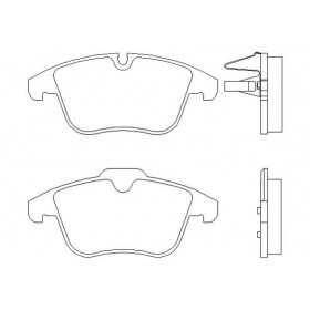 MDB2932 Plaquettes de frein Performance Mintex