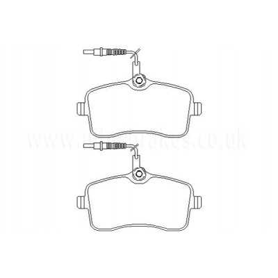 DP21549 Plaquettes de frein EBC Greenstuff 