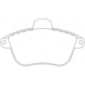 MDB1527 Plaquettes de frein Performance Mintex