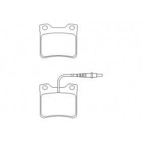 BW423 Plaquettes de frein Performance Brakeworld