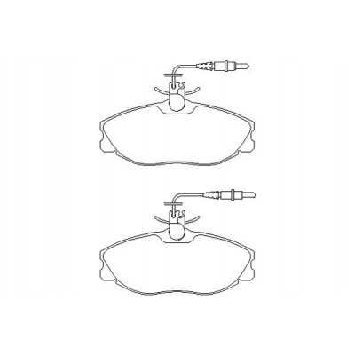 BW680 Plaquettes de frein Performance Brakeworld