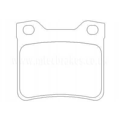 DP31048C Plaquettes de frein EBC Redstuff