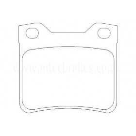 MDB1834 Plaquettes de frein Performance Mintex