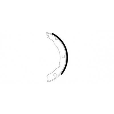 MTECSH1408 Garnitures du tambour de frein