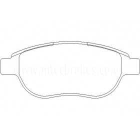 MDB2186 Plaquettes de frein Performance Mintex