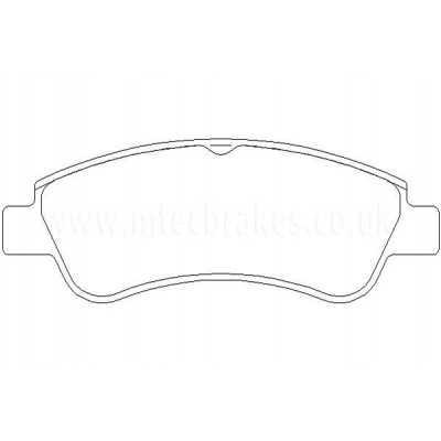 BW4167 Brakeworld Pad