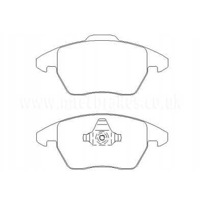 DP31517/2C Plaquettes de frein EBC Redstuff