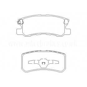 MTECPAD4210 Plaquettes de frein performance Brakes and Spacers