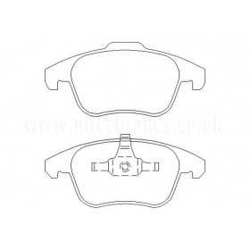 BW4250 Plaquettes de frein Performance Brakeworld