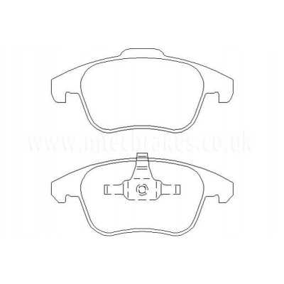 BW4250 Plaquettes de frein Performance Brakeworld