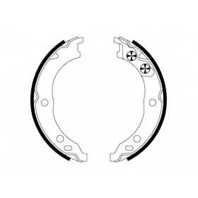 MTECSH1478 Garnitures du tambour de frein