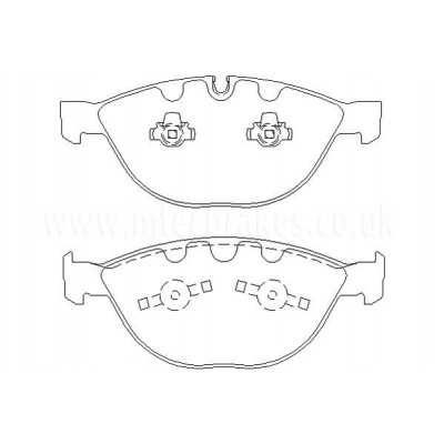 MTECPAD4122 Plaquettes de frein performance Brakes and Spacers