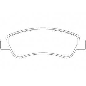 BW4240 Plaquettes de frein Performance Brakeworld