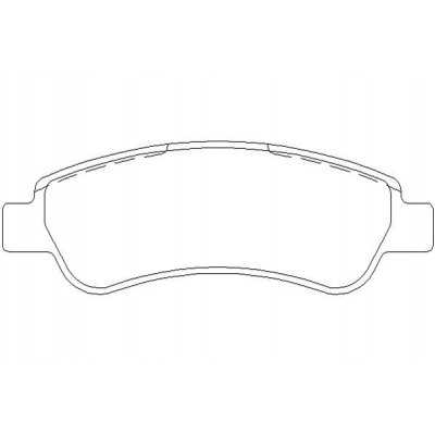 MDB2850 Plaquettes de frein Performance Mintex