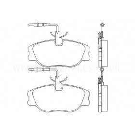 BW639 Plaquettes de frein Performance Brakeworld
