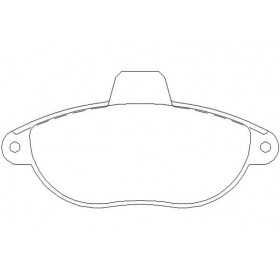 BW688 Plaquettes de frein Performance Brakeworld