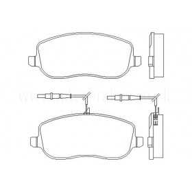 BW4019 Plaquettes de frein Performance Brakeworld