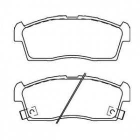 MDB3200 Plaquettes de frein Performance Mintex