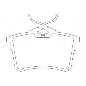 BW4315 Plaquettes de frein Performance Brakeworld