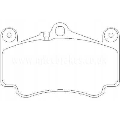 MDB2416 Plaquettes de frein Performance Mintex