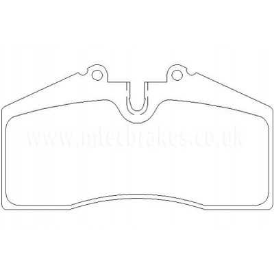 MDB1457 Plaquettes de frein Performance Mintex