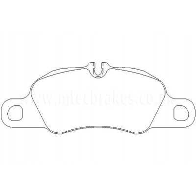 MDB2941 Plaquettes de frein Performance Mintex