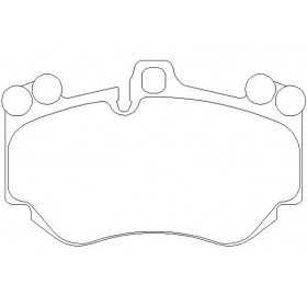 MDB2741 Plaquettes de frein Performance Mintex