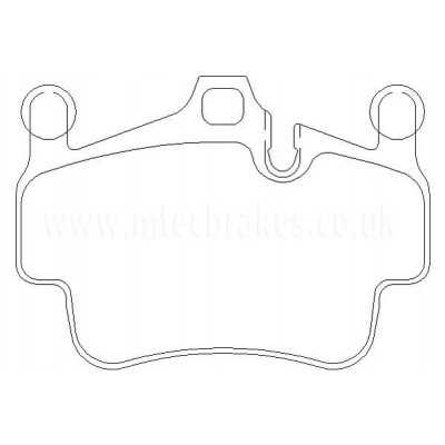 MDB2842 Plaquettes de frein Performance Mintex