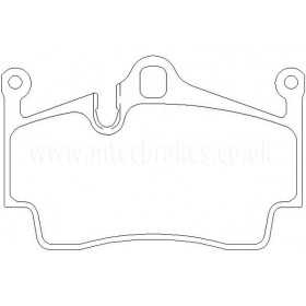 MDB2889 Plaquettes de frein Performance Mintex