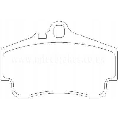 MDB1874 Plaquettes de frein Performance Mintex