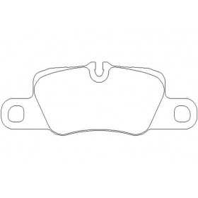 MDB2975 Plaquettes de frein Performance Mintex