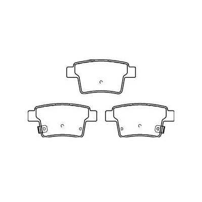 MDB3118 Plaquettes de frein Performance Mintex