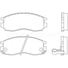 MDB1509 Plaquettes de frein Performance Mintex