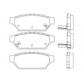 DP2986 Plaquettes de frein EBC Greenstuff 