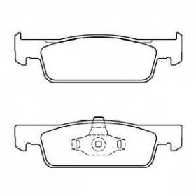 MDB3360 Plaquettes de frein Performance Mintex