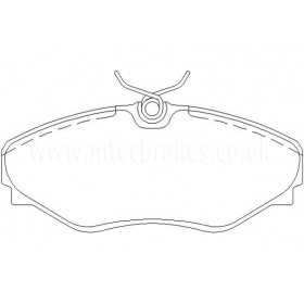 DP21461 Plaquettes de frein EBC Greenstuff 