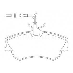 MDB1914 Plaquettes de frein Performance Mintex