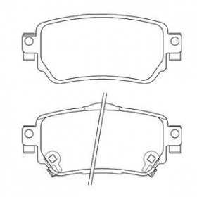 MDB3675 Plaquettes de frein Performance Mintex