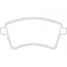 MDB2963 Plaquettes de frein Performance Mintex