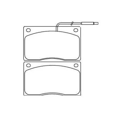 MGB443 Plaquettes de frein Performance Mintex