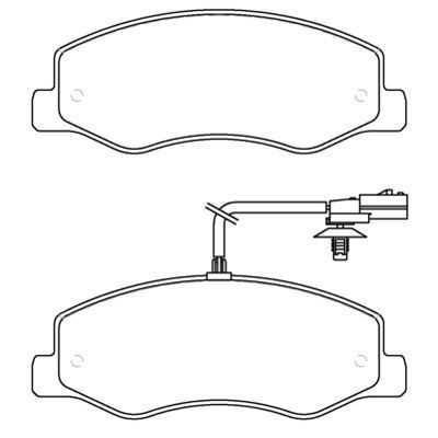 MDB3095 Plaquettes de frein Performance Mintex